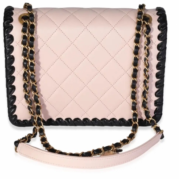 Chanel Lambskin & Black Whipstitch Mini Bag - Picture 3 of 11